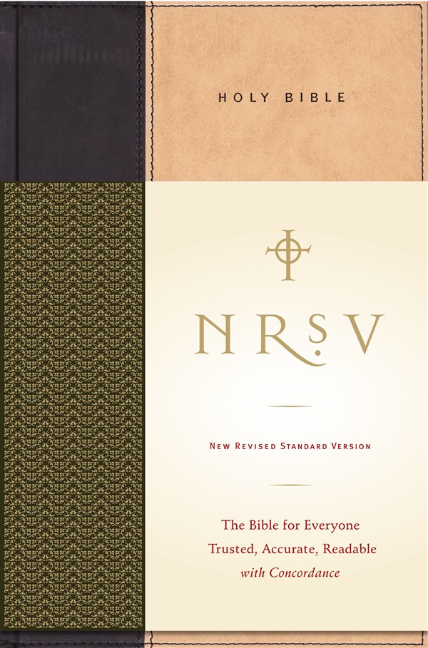 NRSV, Standard Bible, Hardcover, Tan/Black