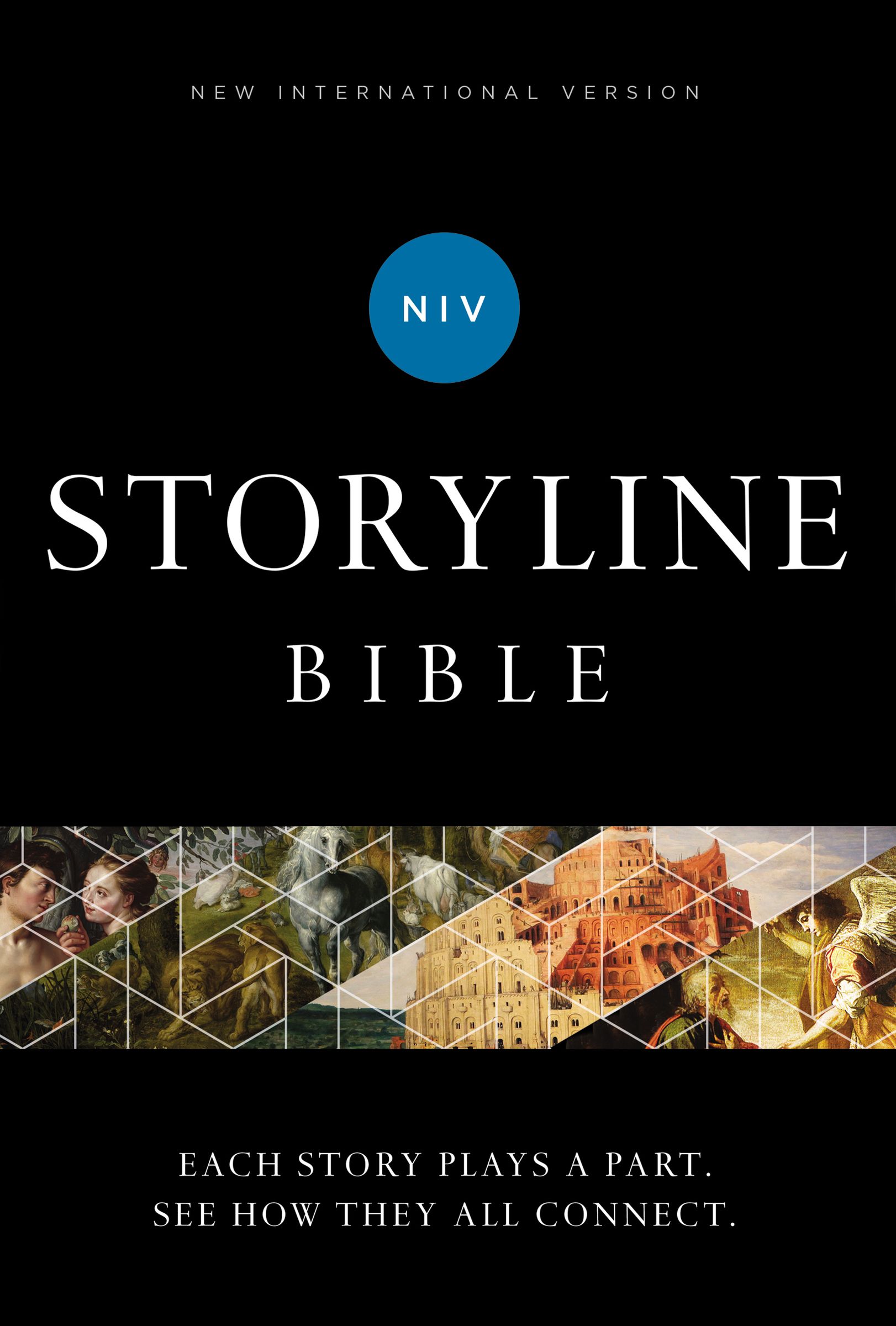 NIV, Storyline Bible, Hardcover, Comfort Print
