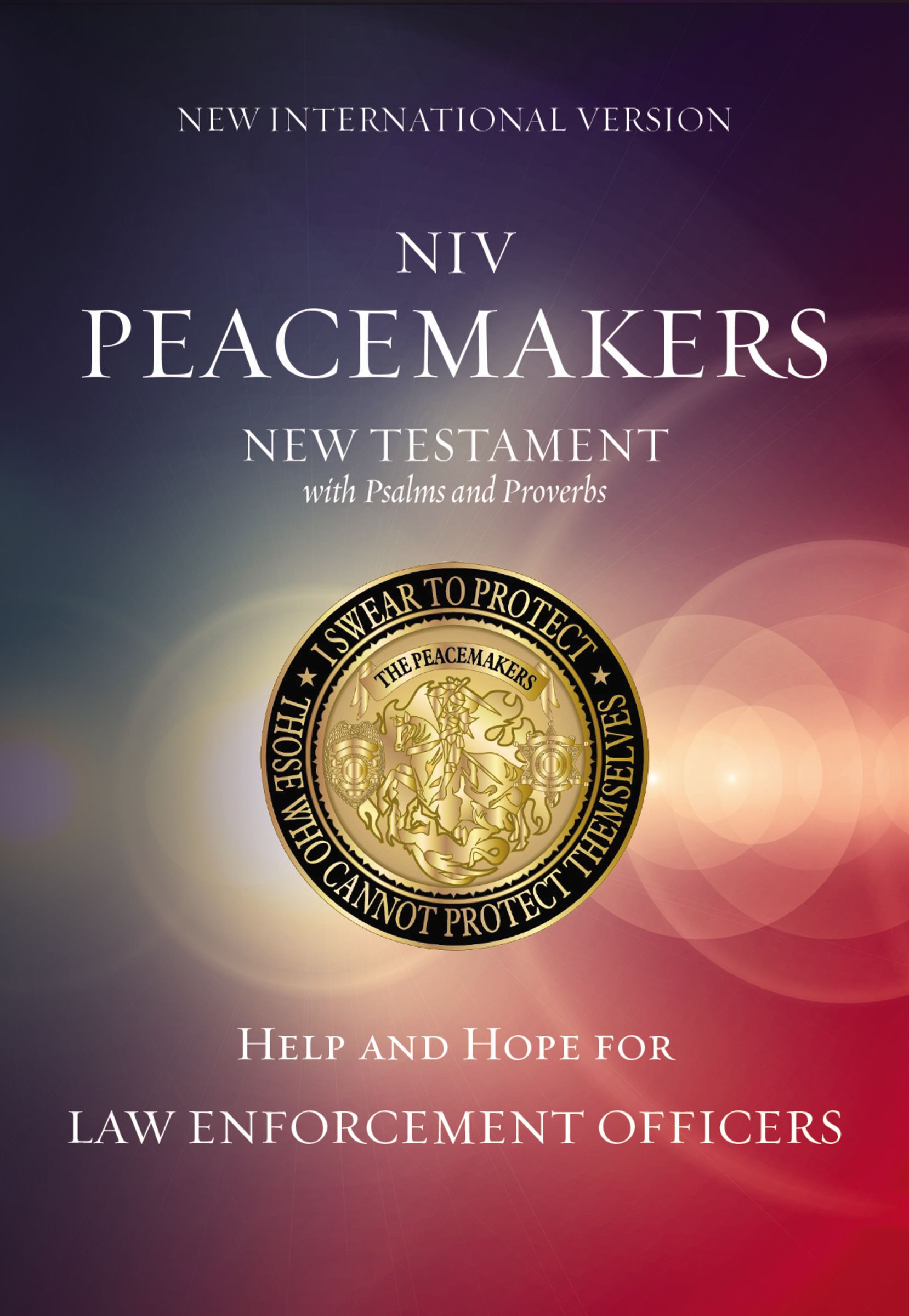NIV, Peacemakers New Testament with Psalms and Proverbs, Paperback