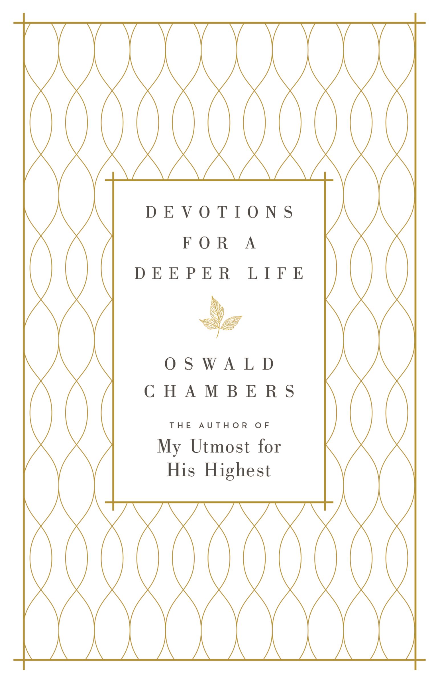 Devotions for a Deeper Life
