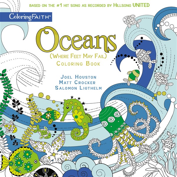 Oceans Adult Coloring Book