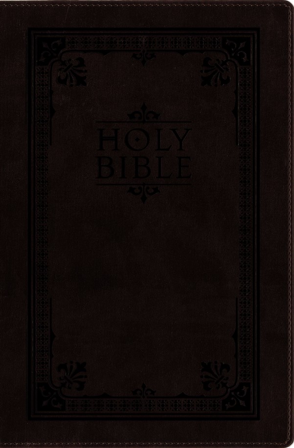 NIV, Single-Column Bible, Imitation Leather, Brown