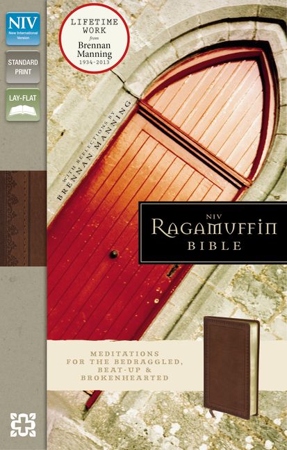 NIV, Ragamuffin Bible, Leathersoft, Brown