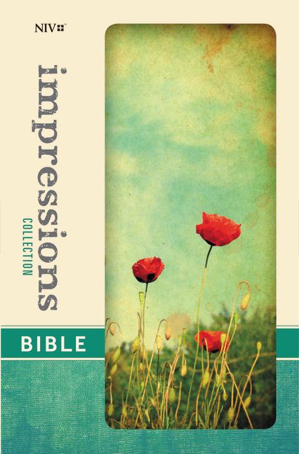 NIV, Impressions Collection Bible, Hardcover, Red/Green