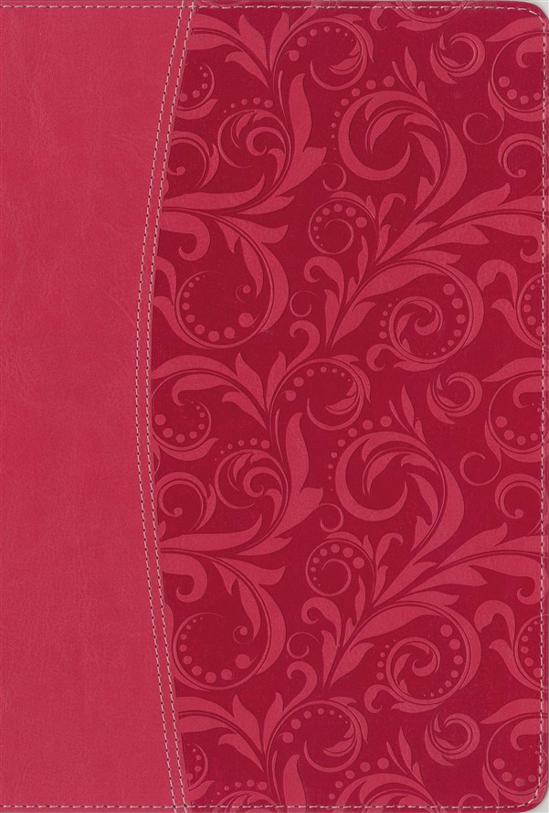 NIV, Essentials Study Bible, Leathersoft, Pink