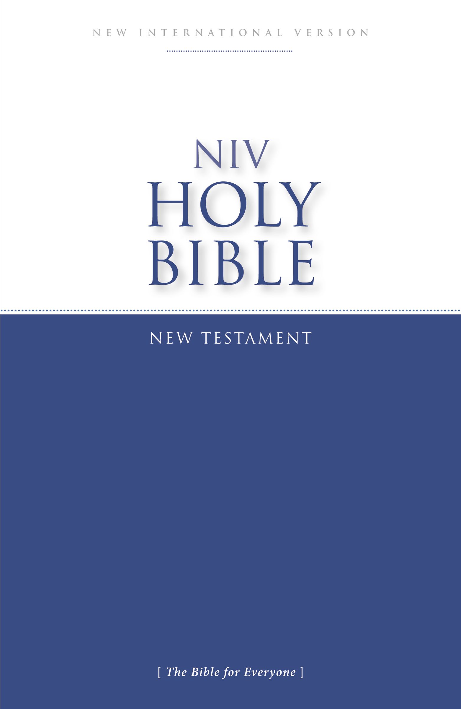 NIV, Holy Bible New Testament, Paperback