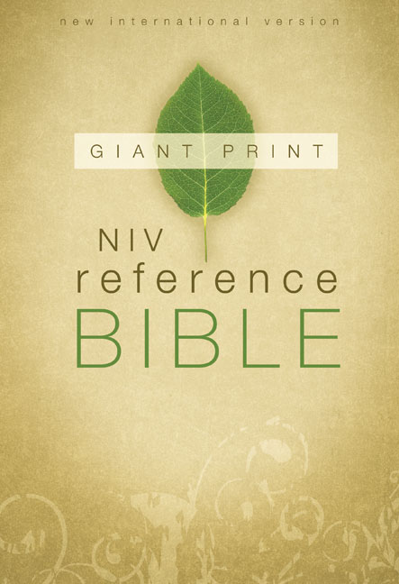 NIV, Reference Bible, Giant Print, Hardcover