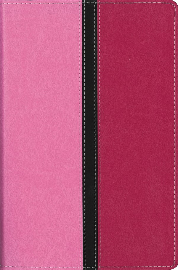 NIV, Busy Mom's Bible, Leathersoft, Pink, Red Letter Edition