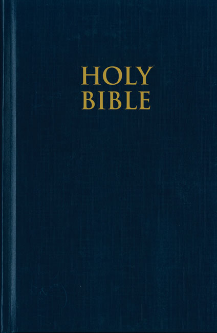 NIV, Pew Bible, Hardcover, Blue