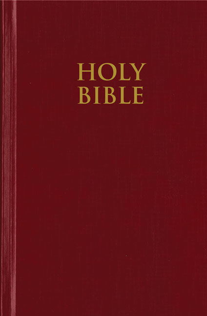 NIV, Pew Bible, Hardcover, Red