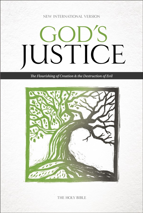 NIV, God's Justice Bible, Hardcover