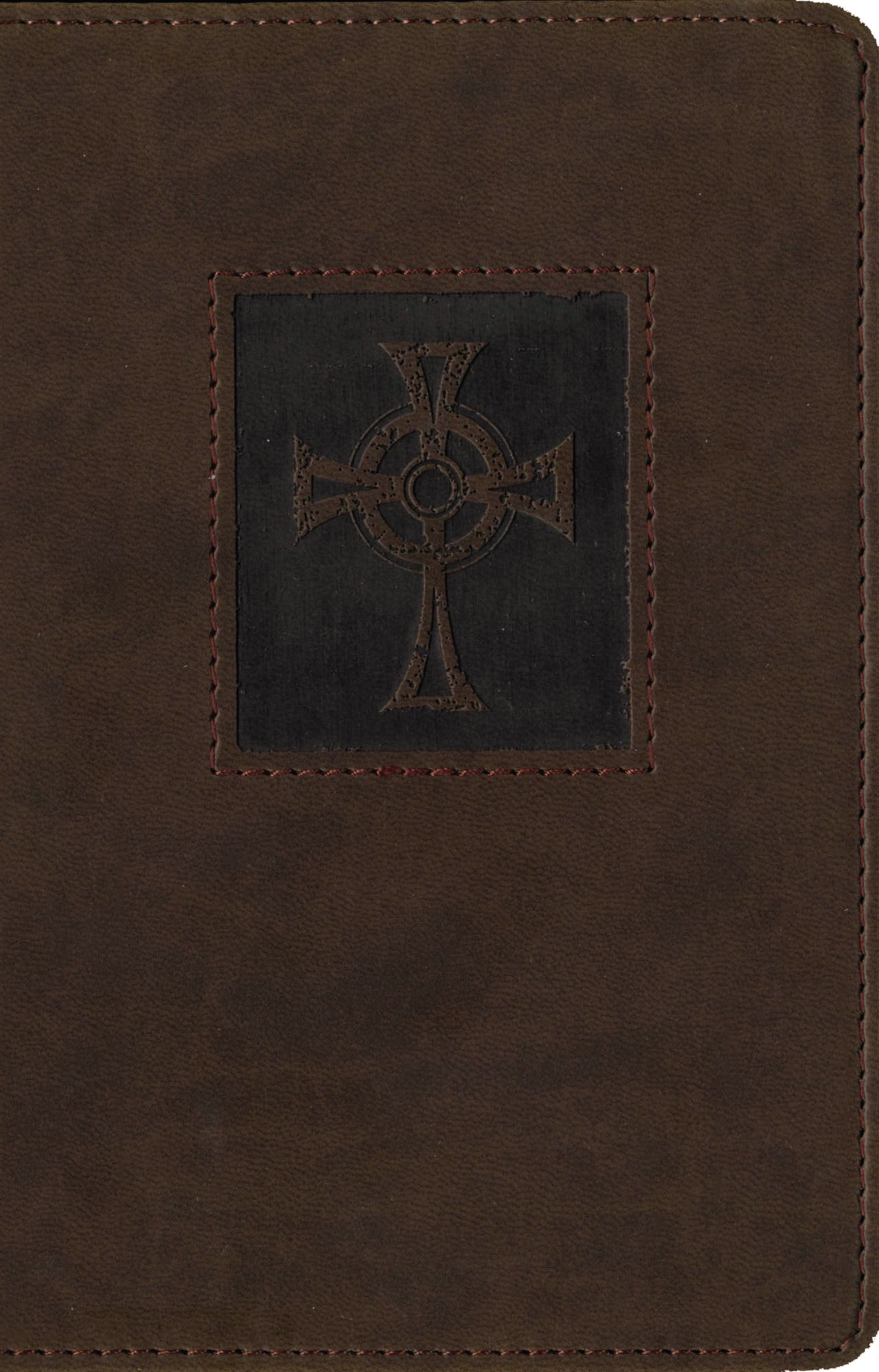 NIV, Thinline Bible, Compact, Imitation Leather, Brown, Red Letter Edition