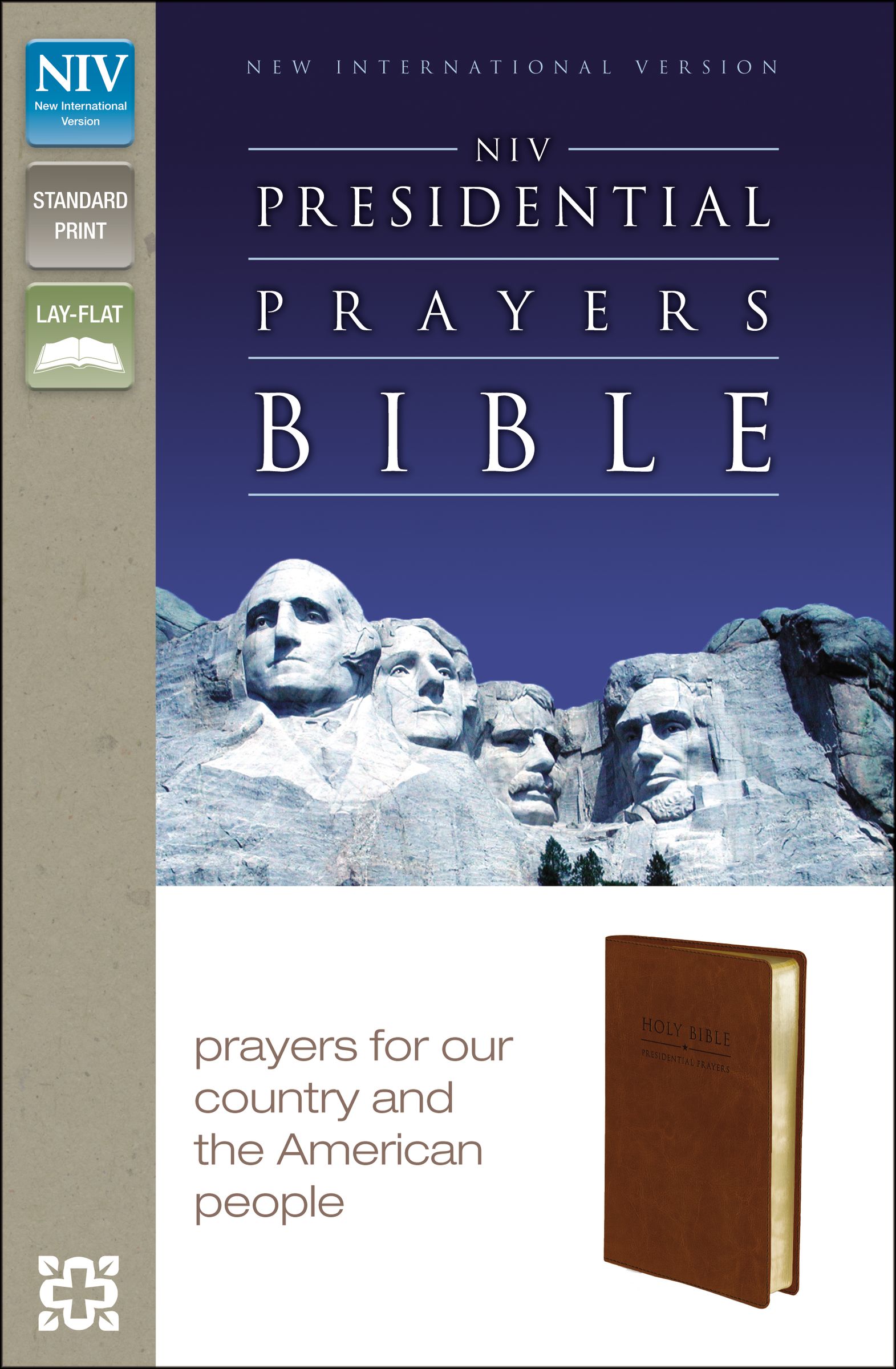 NIV, Presidential Prayers Bible, Leathersoft, Tan