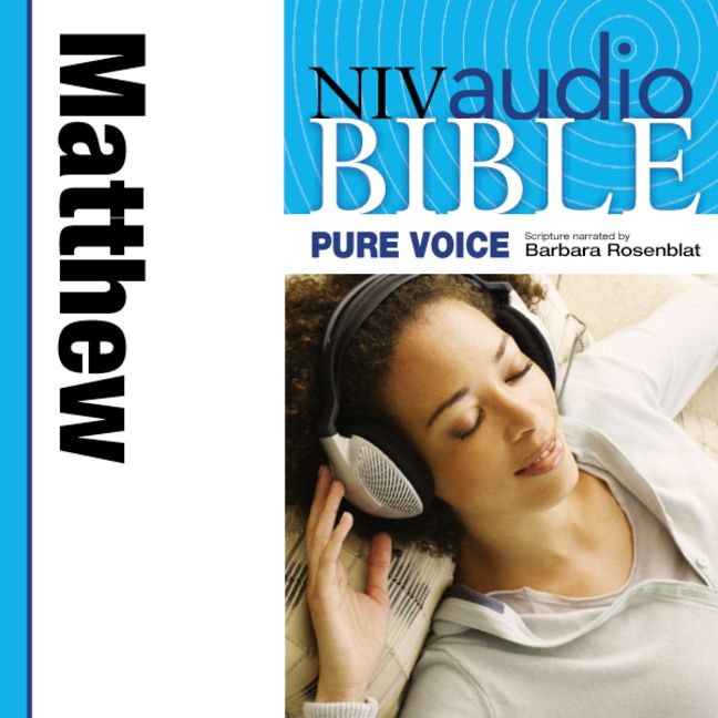 NIV, Audio Bible, Pure Voice: Matthew, Audio Download (Narrated by Barbara Rosenblat)