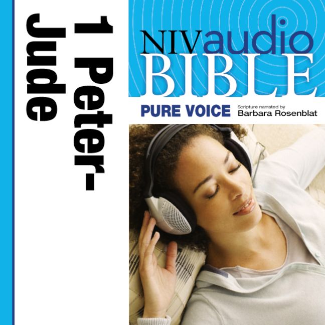 NIV, Audio Bible, Pure Voice: 1 and 2 Peter; 1, 2 and 3 John; and Jude, Audio Download (Narrated by Barbara Rosenblat)