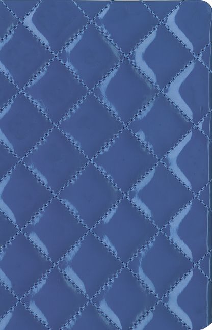 NIV, Quilted Collection Bible, Compact, Imitation Leather, Blue