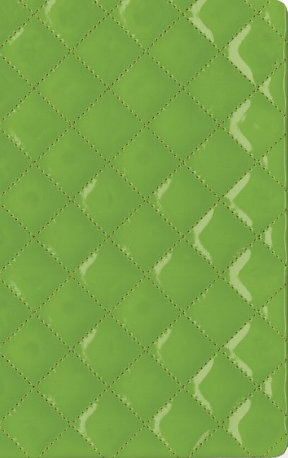 NIV Quilted Collection Bible, Imitation Leather, Green, Red Letter Edition