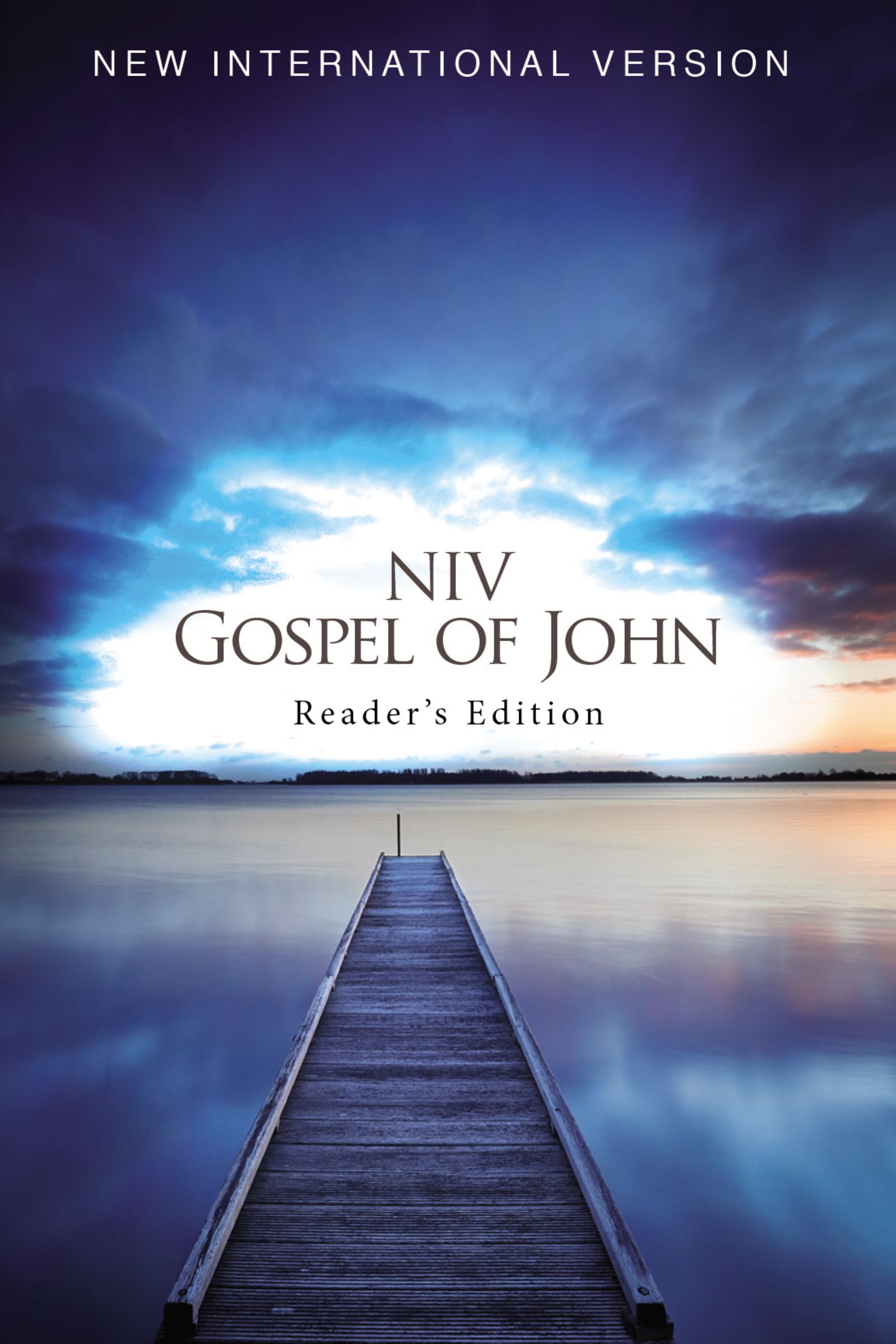 NIV, Pocket Gospel of John, Reader's Edition, Paperback