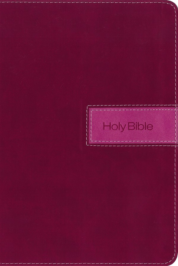NIV, Gift Bible, Leathersoft, Pink, Indexed, Red Letter Edition