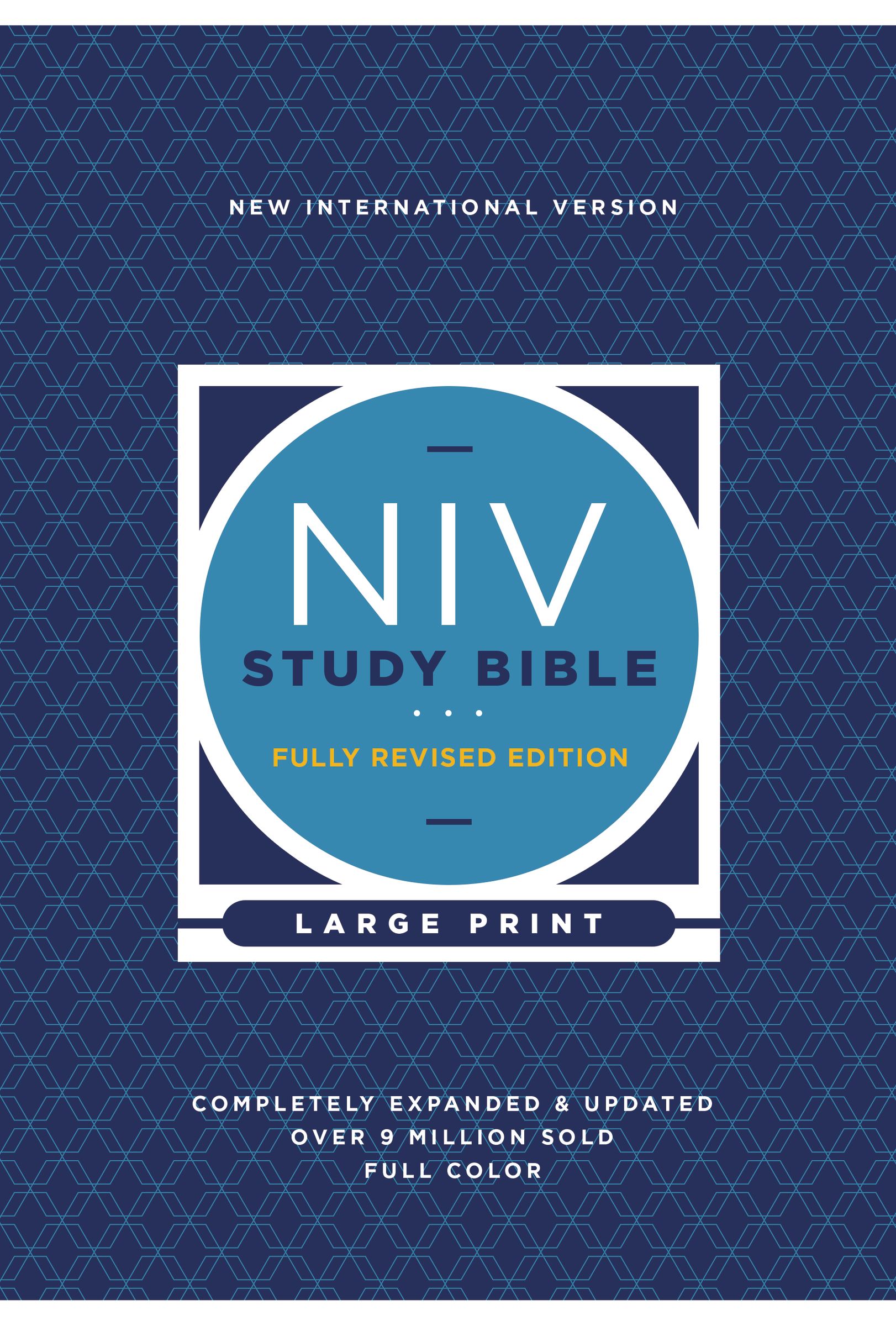 NIV Study Bible, Fully Revised Edition, Large Print, Hardcover, Red Letter, Comfort Print
