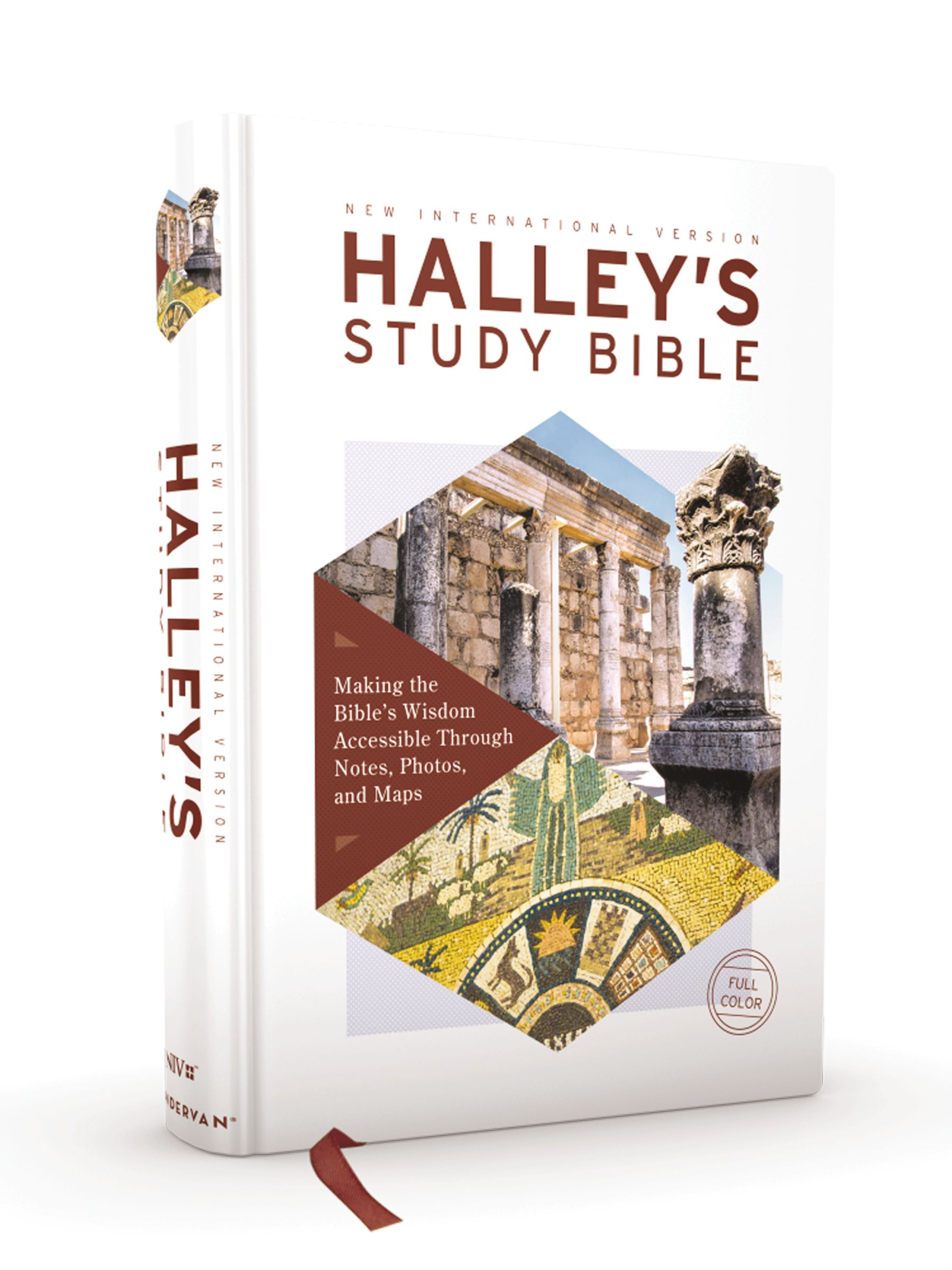 NIV, Halley's Study Bible, Hardcover, Red Letter, Comfort Print