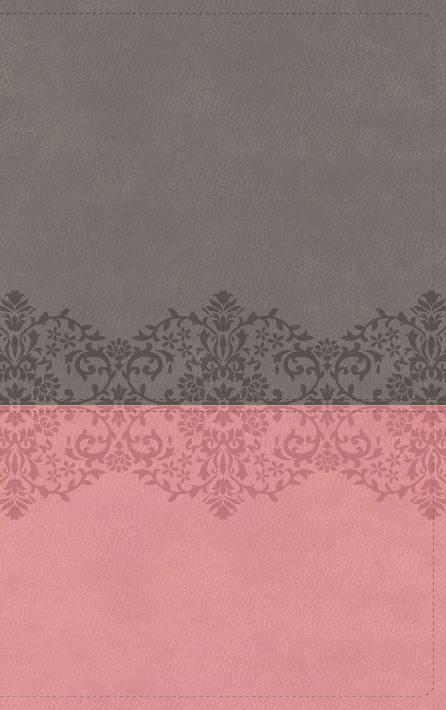 NIV, Life Application Study Bible, Third Edition, Large Print, Leathersoft, Gray/Pink, Red Letter, Thumb Indexed