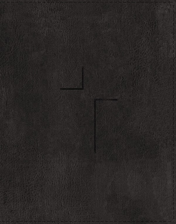 The Jesus Bible, ESV Edition, Leathersoft, Black, Thumb Indexed