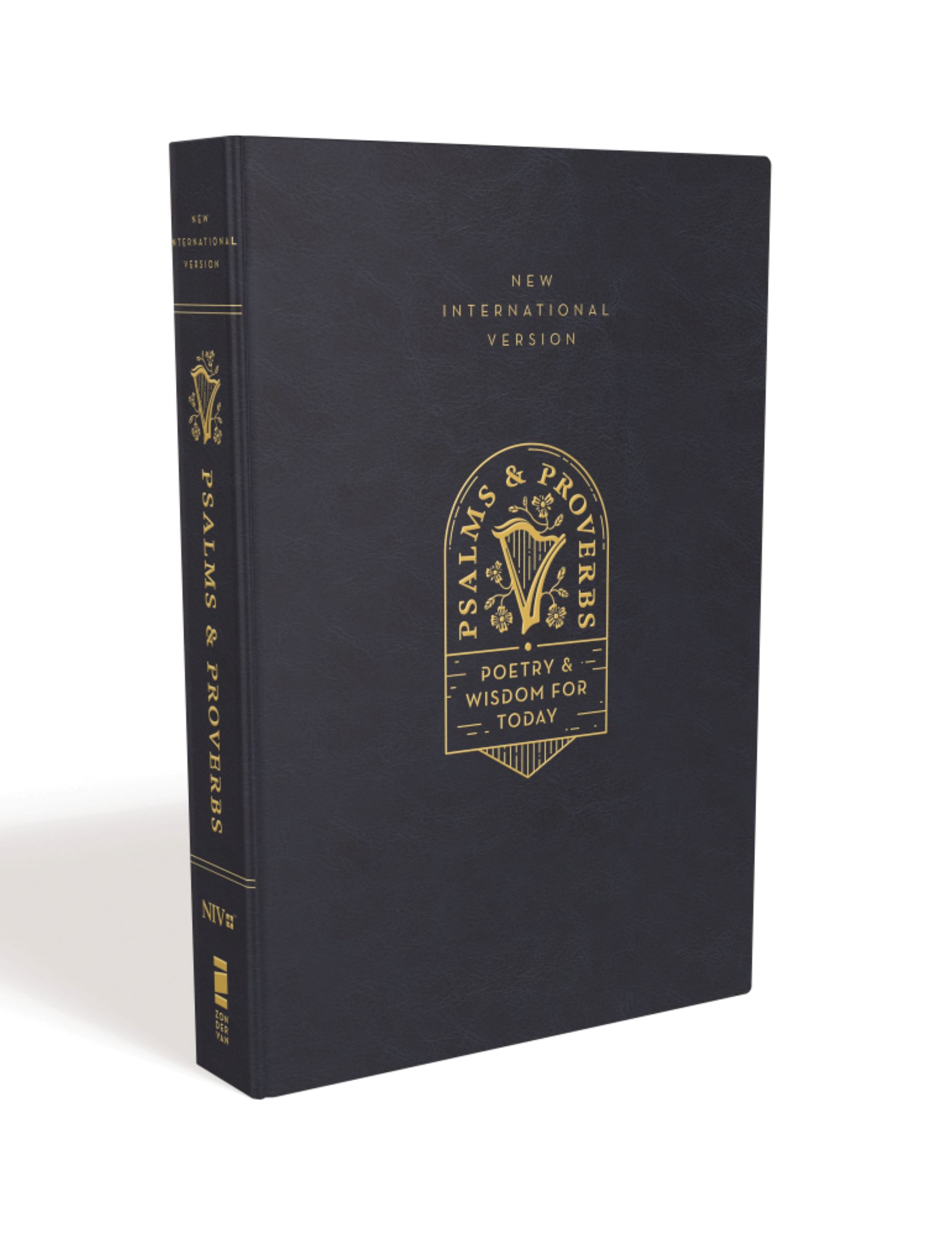 NIV, Psalms and Proverbs, Leathersoft over Board, Navy, Comfort Print