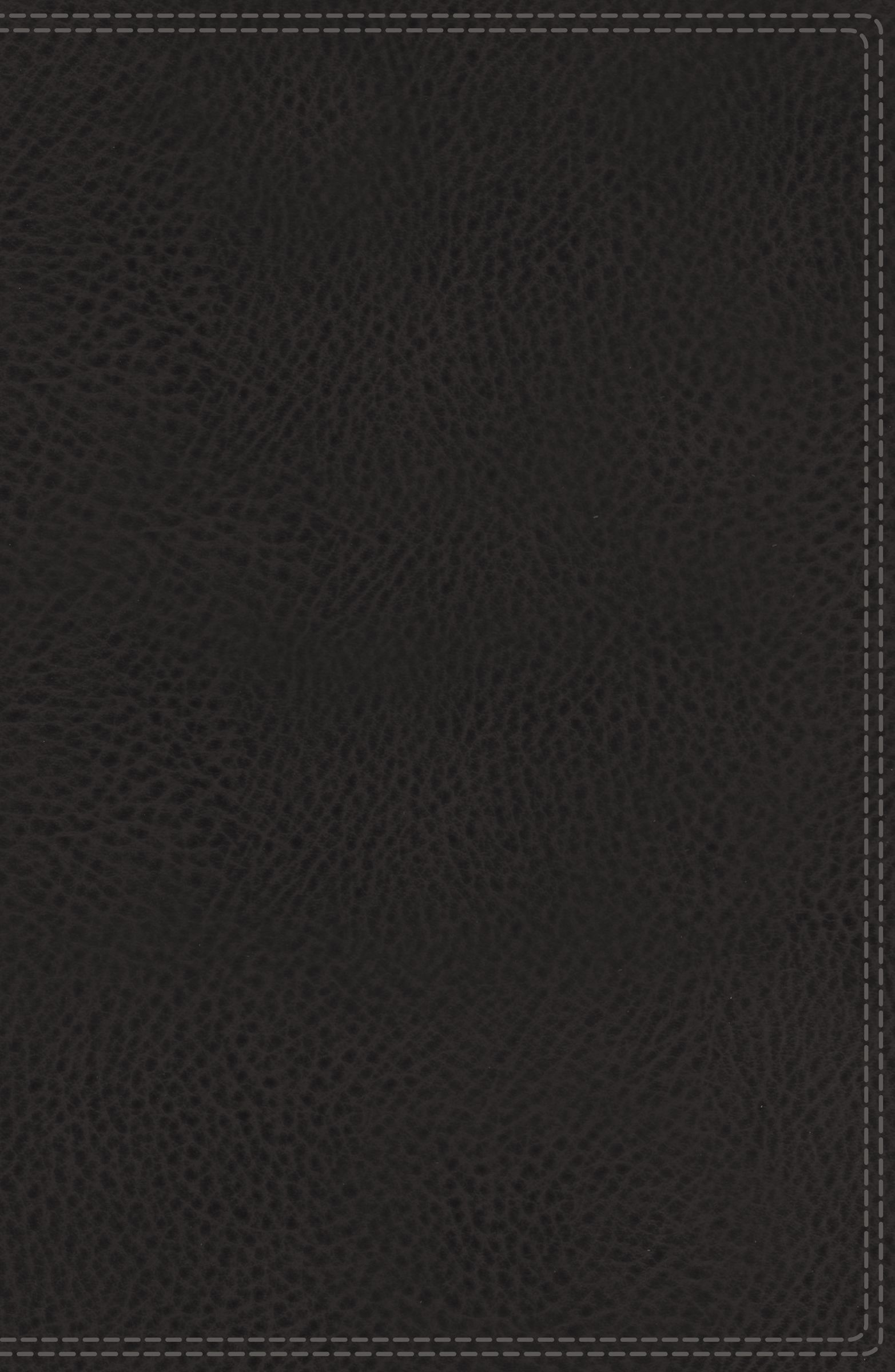 NIV, Side-Column Reference Bible, Wide Margin, Leathersoft, Black, Comfort Print