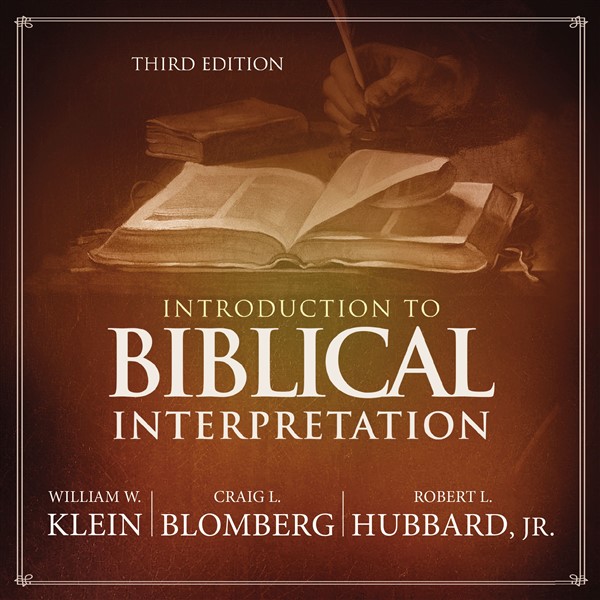 Introduction to Biblical Interpretation: Audio Lectures