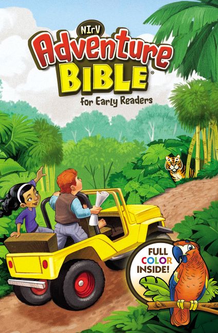 NIrV, Adventure Bible for Early Readers Lenticular (3D Motion), Hardcover, Full Color, 3D Cover