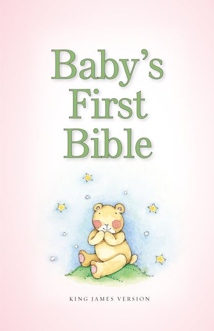 KJV, Baby's First Bible, Hardcover, Pink