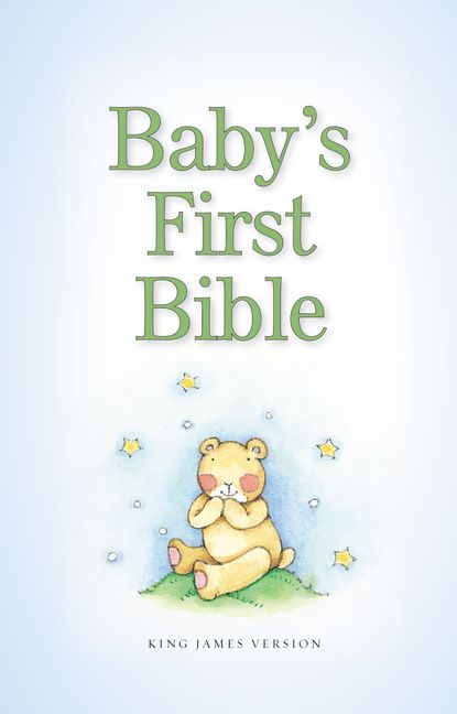 KJV, Baby's First Bible, Hardcover, Blue