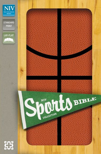 NIV, Sports Collection Bible: Basketball, Leathersoft, Orange/Black