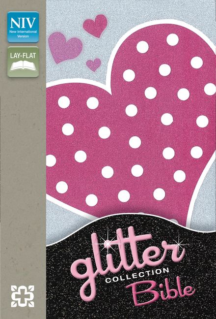 NIV, Glitter Bible Collection, Leathersoft, Pink