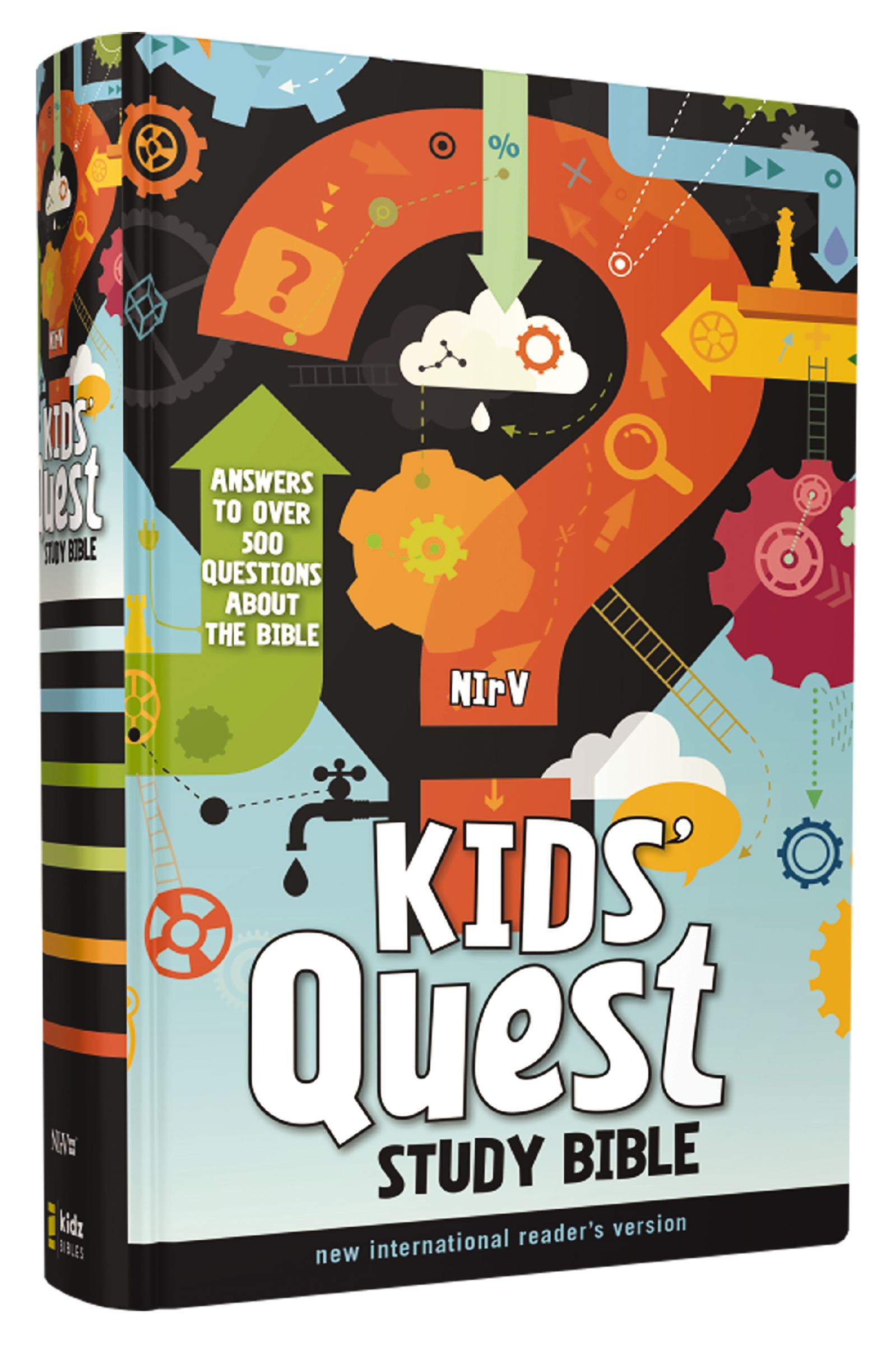 NIrV, Kids' Quest Study Bible, Hardcover
