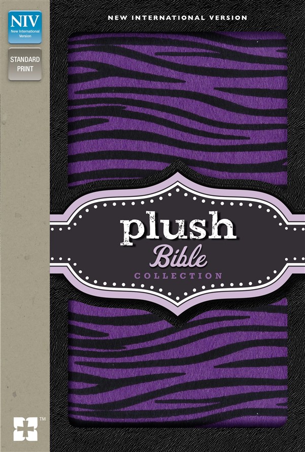 NIV, Plush Bible Collection, Hardcover, Purple/Black