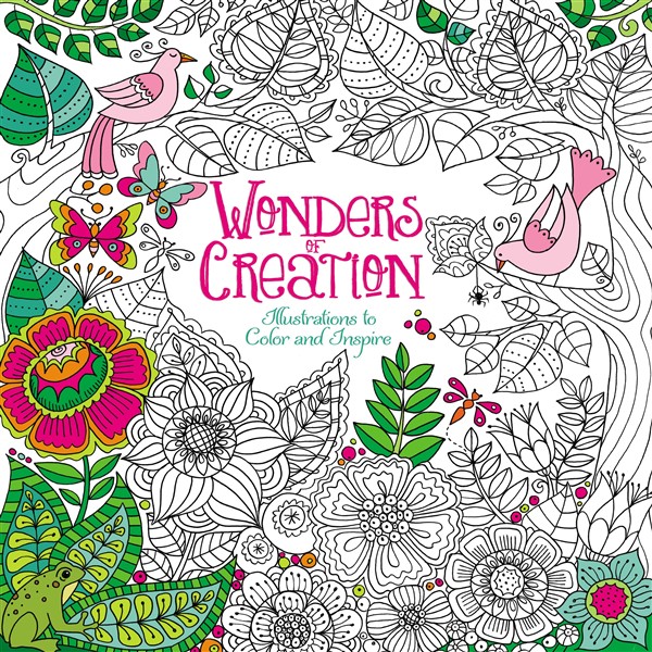Wonders of Creation Coloring Book
