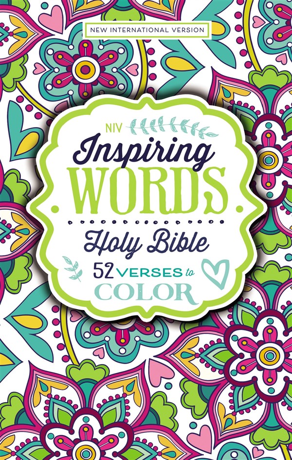 NIV, Inspiring Words Holy Bible, Hardcover