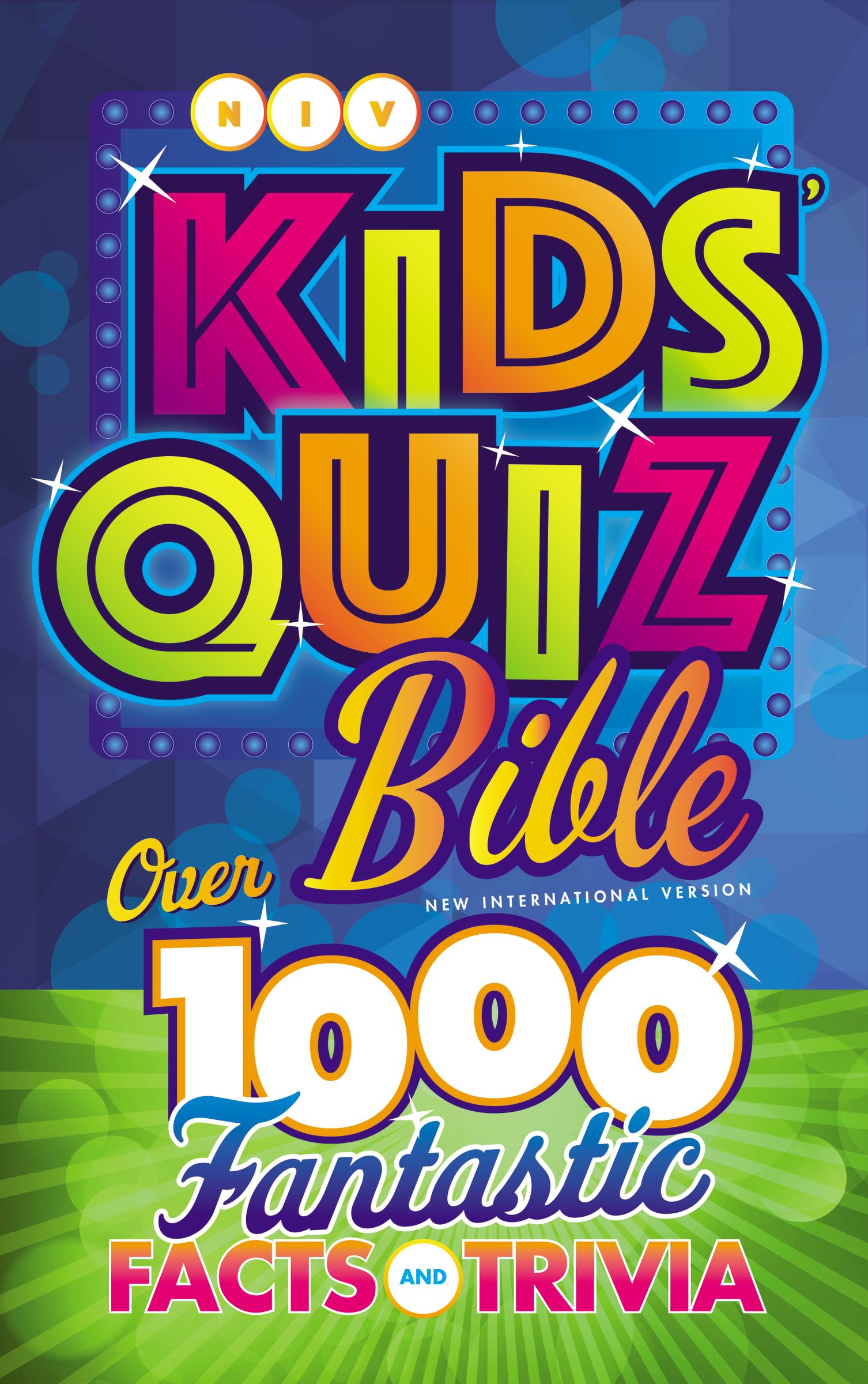 NIV, Kids' Quiz Bible, Hardcover, Comfort Print