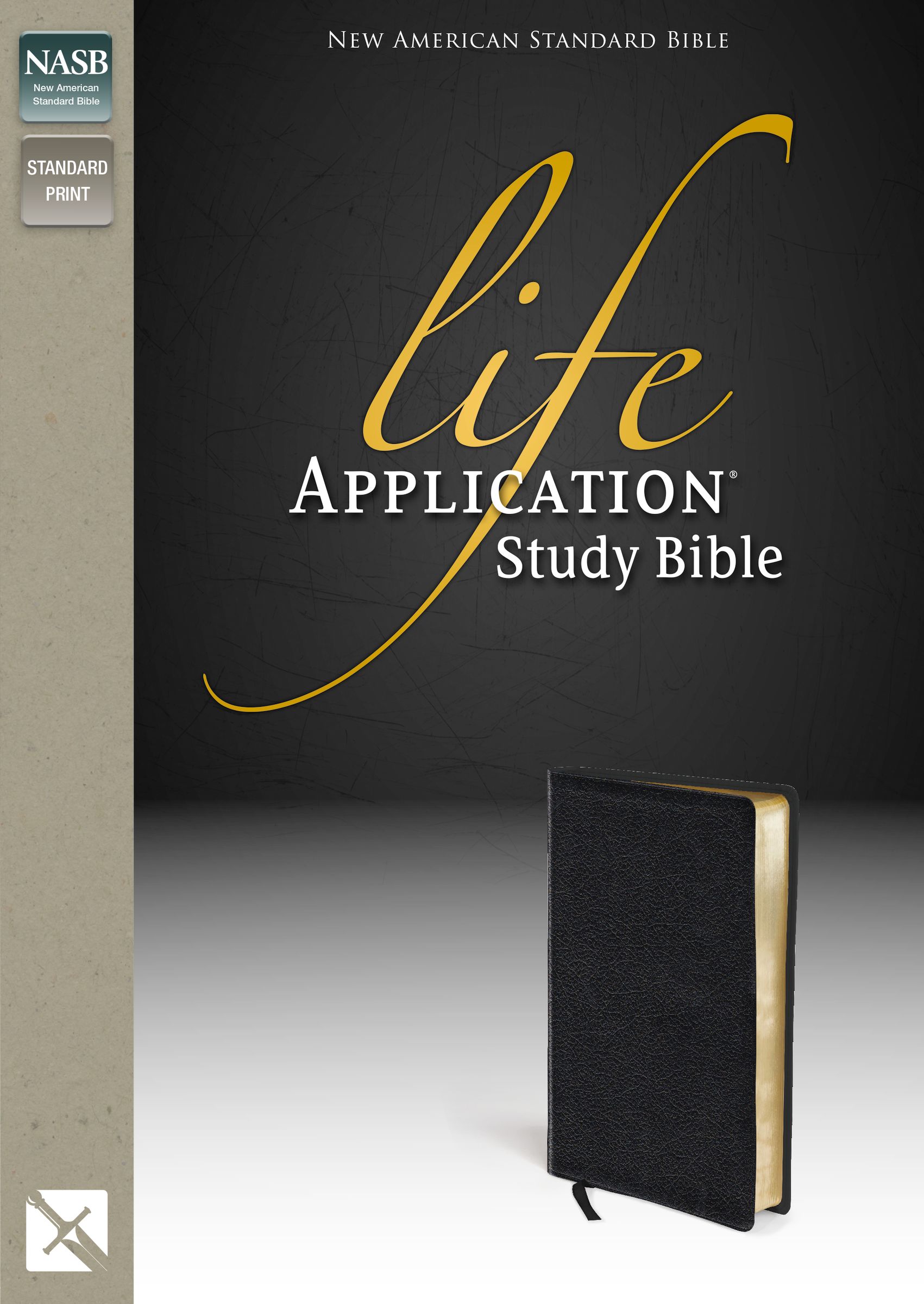 NASB, Life Application Study Bible, Second Edition, Bonded Leather, Black