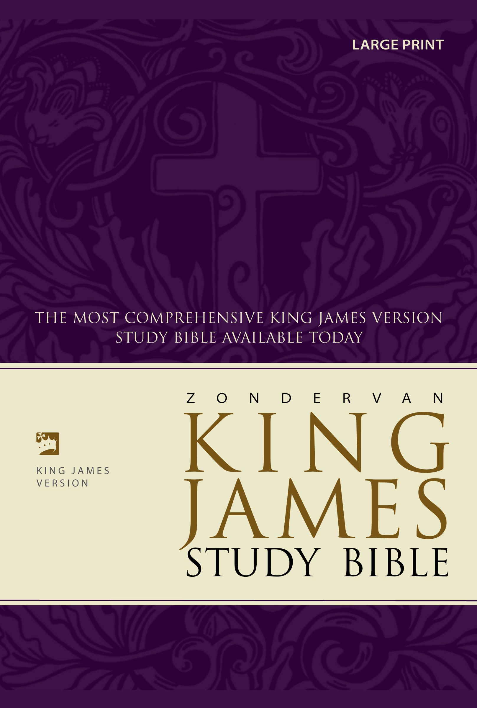 KJV Zondervan Study Bible, Large Print, Hardcover