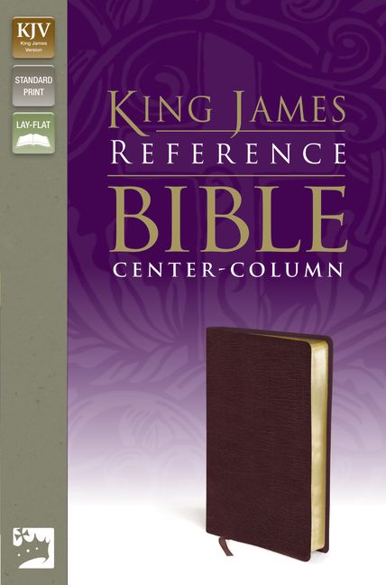 KJV, Reference Bible, Bonded Leather, Burgundy, Red Letter Edition