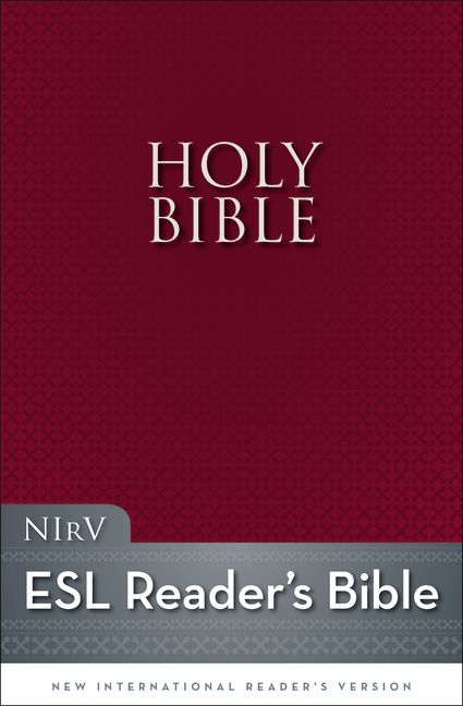 NIrV, Holy Bible for ESL Readers, Paperback, Red