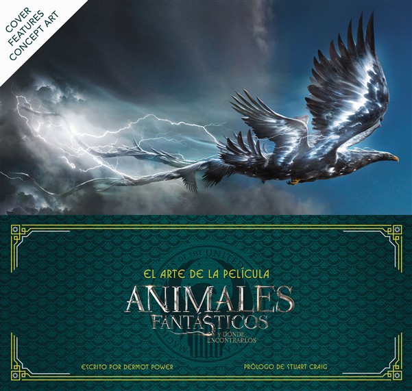 El arte de la película de Animales fantásticos y dónde encontrarlos
