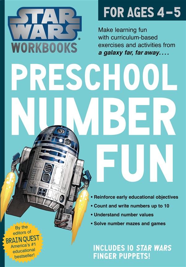 Star Wars Workbook: Preschool Number Fun