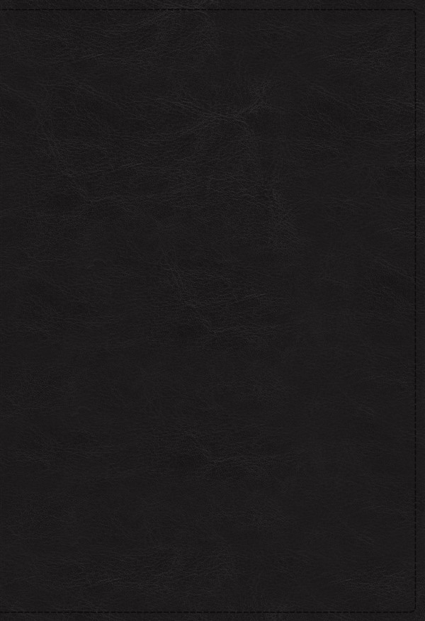 The NKJV, Open Bible, Leathersoft, Black, Thumb Indexed, Red Letter, Comfort Print