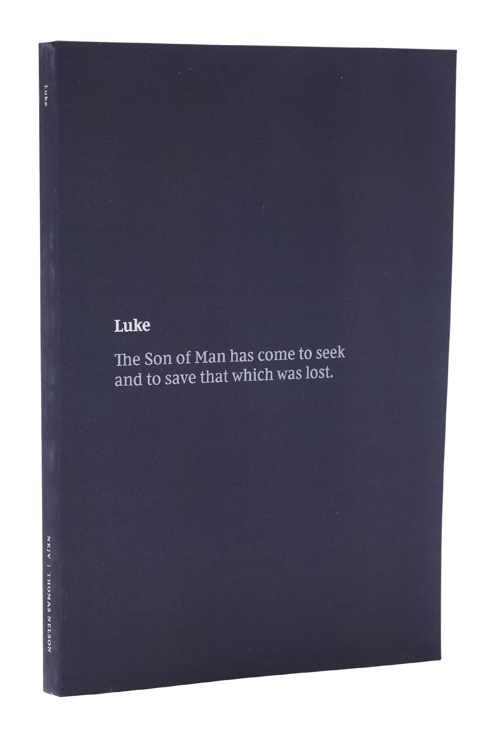 NKJV Bible Journal - Luke, Paperback, Comfort Print
