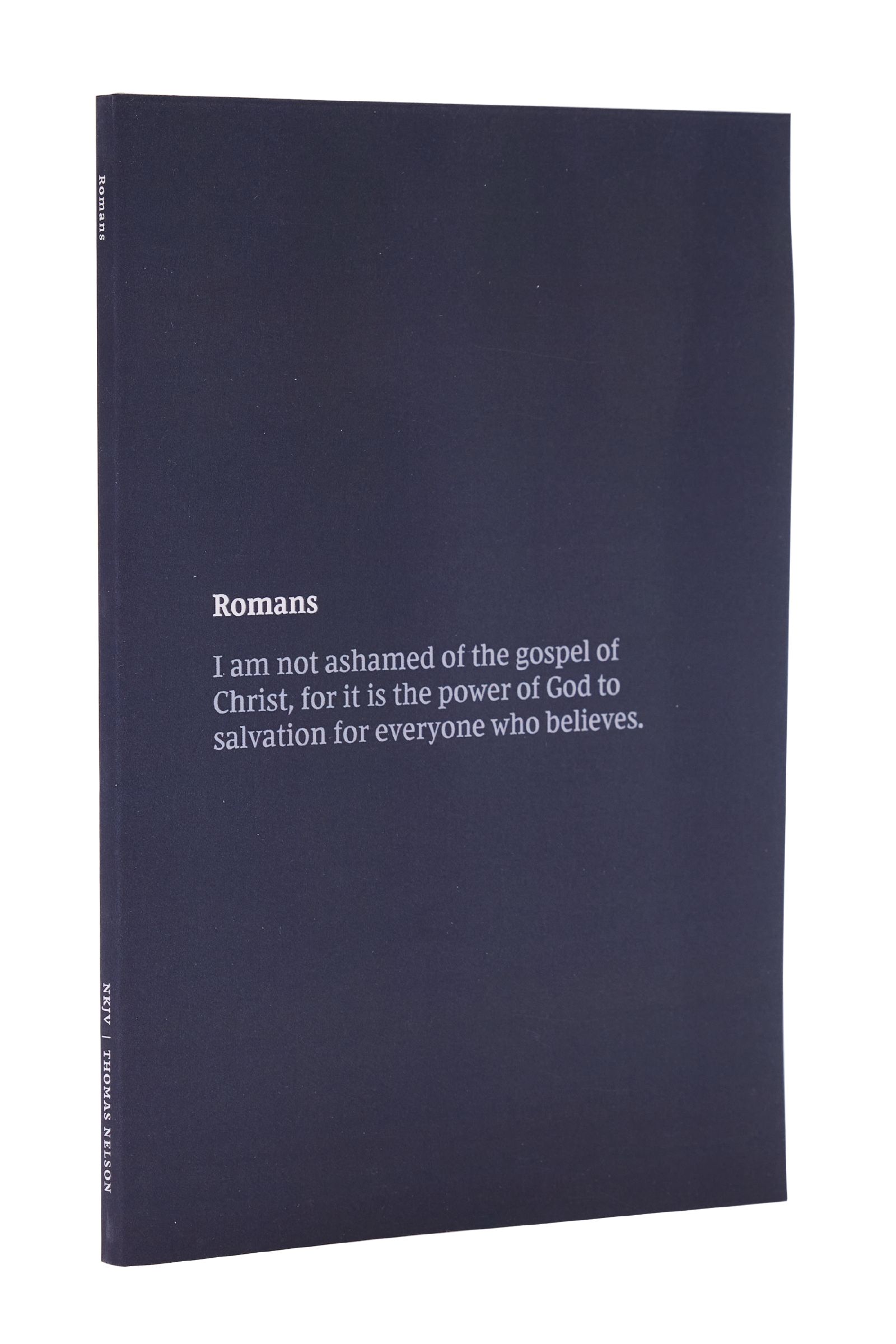 NKJV Bible Journal - Romans, Paperback, Comfort Print