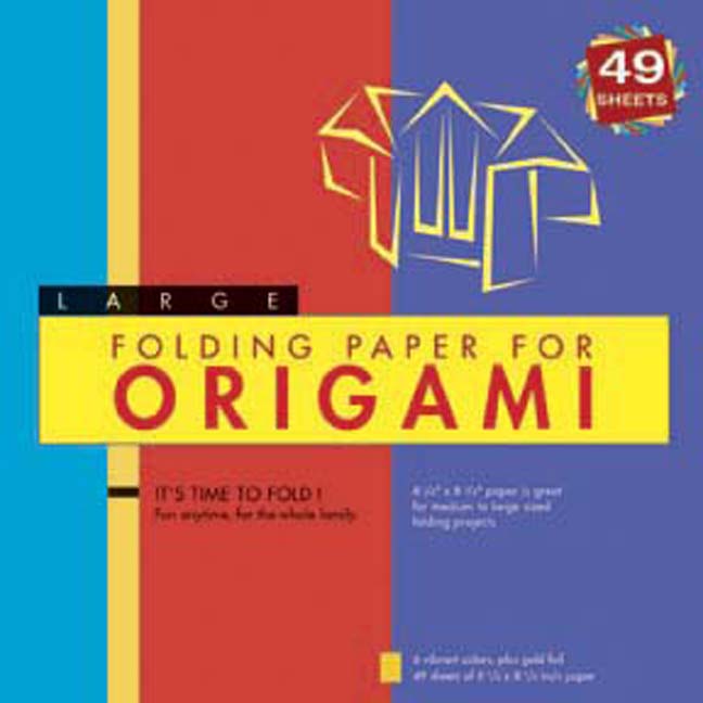 Folding Paper for Origami - Large 8 1/4" - 49 Sheets